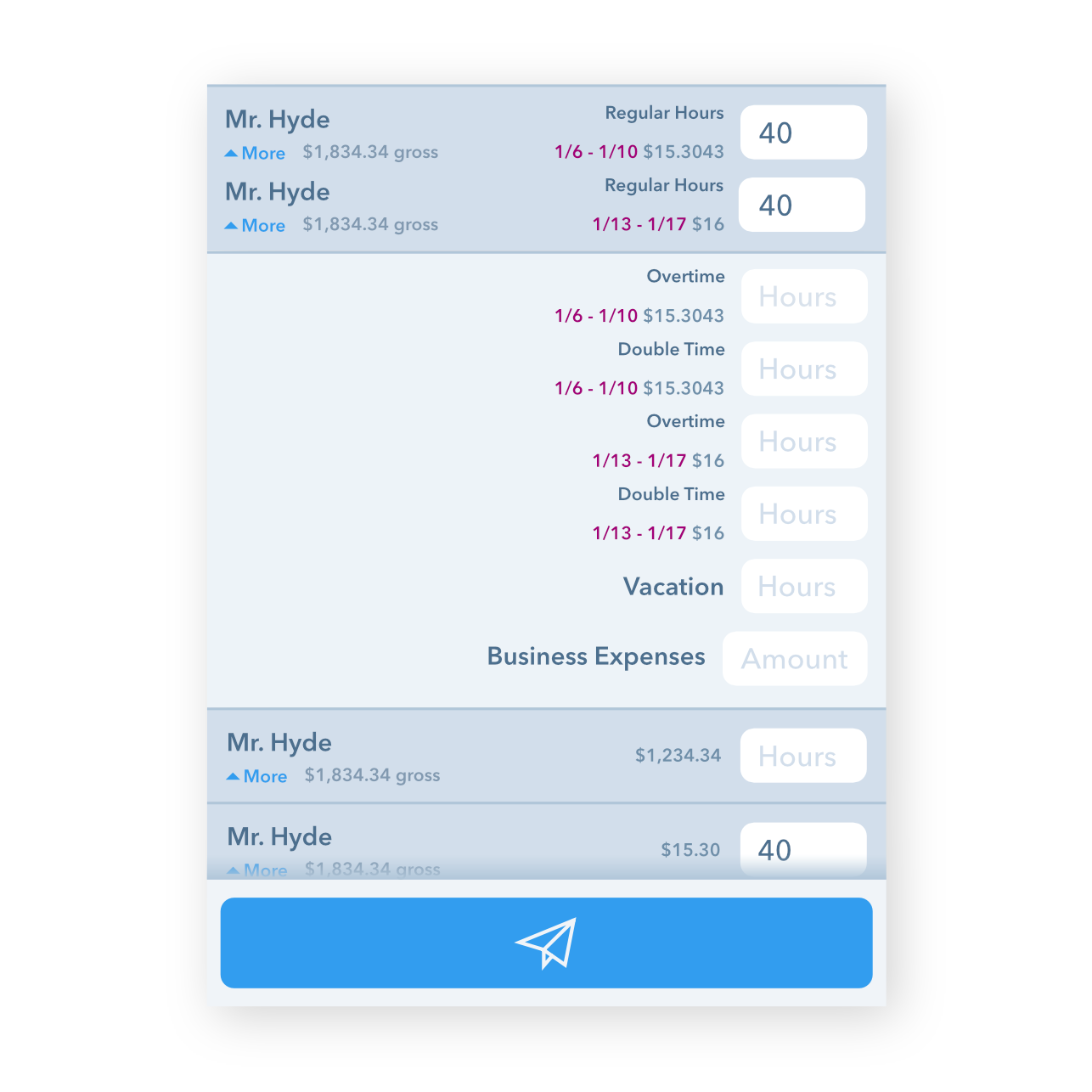 UI UX design for a mobile app